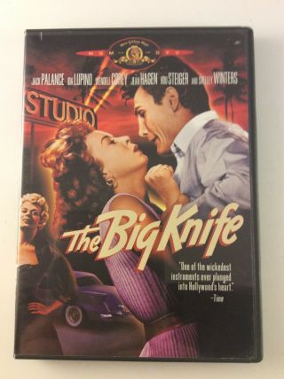 The Big Knife [1955] Dvd (2002,  Mgm) Jack Palance Rare Oop