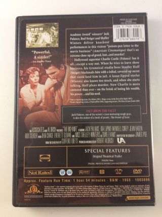 The Big Knife [1955] DVD (2002,  MGM) Jack Palance RARE OOP 2