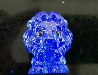 Ultra Rare Blue Glitter Spirit Mufasa Lion King Woolworths Ooshie Collectibles