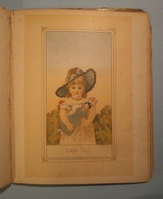 Rare Victorian children ' s book,  All In the Sun,  c.  1880s,  21 chromo - lithographs 5