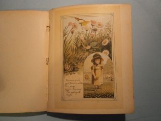 Rare Victorian children ' s book,  All In the Sun,  c.  1880s,  21 chromo - lithographs 8