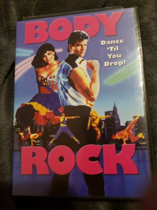 Body Rock Rare 1984 Lorenzo Lamas Anchor Bay Dvd With Insert Usa