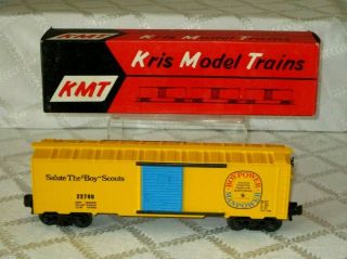 Rare Kris Model Trains Kmt - Salute The Boy Scouts - 22760 Version 1 Color - Mibox