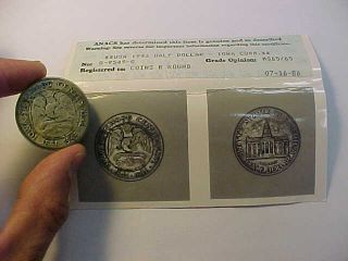 1946 Iowa Commemorative Half Dollar Old Anacs Ms 65 / 65 Certified Rare Coin