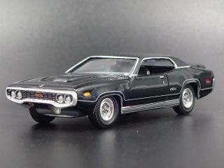 1971 Plymouth Gtx Rare 1/64 Scale Limited Collectible Diorama Diecast Model Car