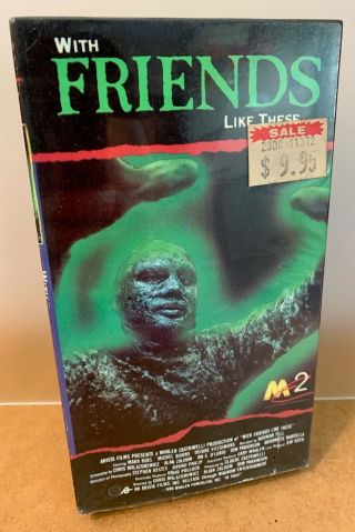 With Friends Like These Magnum Vhs Horror Gore Anthology Rare Creepshow