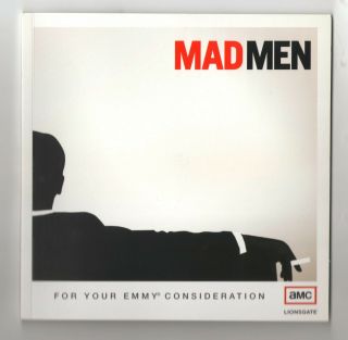 Collectible Rare Mad Men Season 1 Press Kit Promo Photo Book Dvd Pilot Set