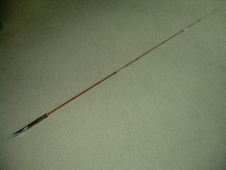 Rare Vintage Ward Thorobred 8 1/2 " Split Bamboo Fly,  Rod Plus Rod Bag,  2 Tips
