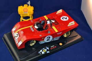 1/18 1972 Ferrari 312 P 2 Mario Andretti With Shell Fuel Tank - Extremely Rare