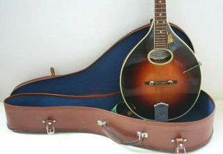 Rare Levin Mandolin Model 43 Serenad (1953) With Orginal Leather Hardcase