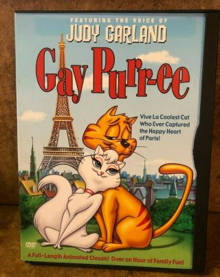 Gay Purr - Ee (dvd,  2003) Cult Classic Animation Rare Oop Cardboard Snapper Case