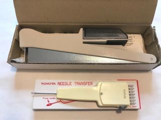 Rare Toyota Knitting Machine Parts Accessories Pop Punch Holer & Transfer Tool