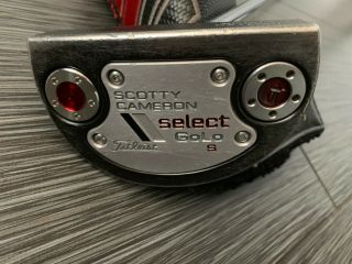 WOW RARE Scotty Cameron Select Golo S Golf Club Putter Center Shaft 34 Inches 2