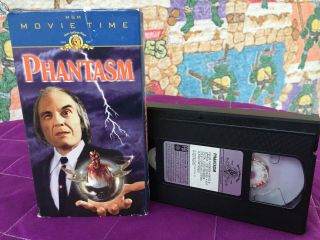 Phantasm [VHS,  MGM Home Video] MOVIE TIME Edition rare Outtakes 4