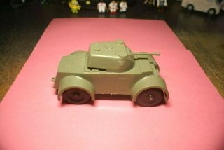 Rare Processed Plastics Co.  Tim Mee Toys Version Of An Army Armoured Car / Tank