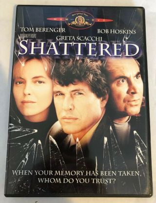 Shattered (dvd,  2003) Tom Berenger Rare Hard To Find Oop Region 1