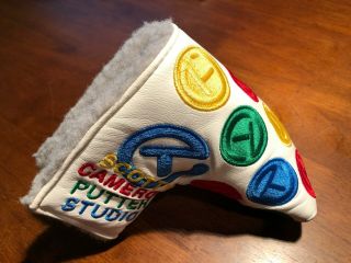 RARE Scotty Cameron TOUR ONLY Dancing CIRCLE T Putter Cover - MID MALLET 2