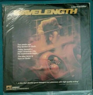 Wavelength Rare & Oop Sci - Fi Movie Embassy Entertainment Laserdisc