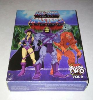 He - Man And The Masters Of The Universe - Season 2: Volume 2 (dvd,  2006, .  Rare