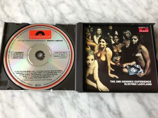 The Jimi Hendrix Experience Electric Ladyland 2 CD West Germany TARGET ERA RARE 2