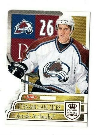 2003 - 04 Crown Royale Red Rookie John - Micheal Liles 110 02/05 Rare
