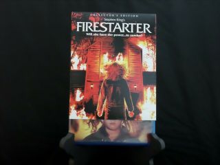 Firestarter Blu - Ray Scream Factory (w/rare Oop Slipcover)