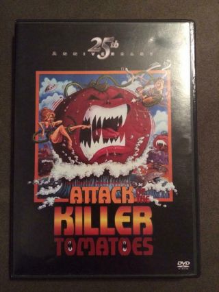 Attack Of The Killer Tomatoes Dvd - 25th Anniversary Edition.  Oop Rare