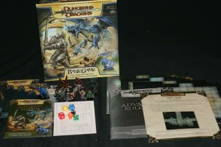 Dungeons & Dragons Basic Game (2006) By Wizards Of The Coast W/ Blue Dragon Rare