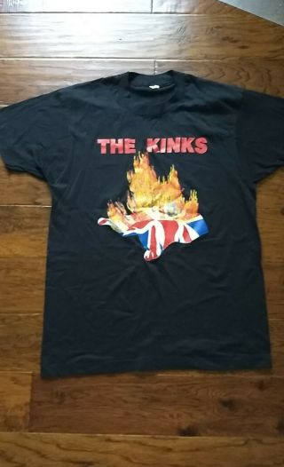 Concert T - Shirts - The Kinks - Uk Jive Across America 1980 
