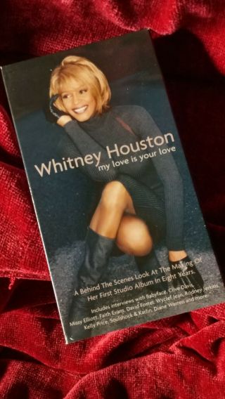 Rare Whitney Houston The Making Of My Love Is Your Love Behind - The Scenes Vhs