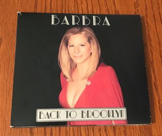 Barbra Streisand " Back To Brooklyn " Rare 2013 Usa Cd Album (digipak)