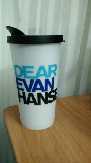 Rare Dear Evan Hansen Play Broadway Theater Musical Cup