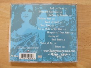KACEY MUSGRAVES - S/T CD ALBUM (THIRD) NEAR VERY RARE TAYLOR SWIFT COUNTRY 2