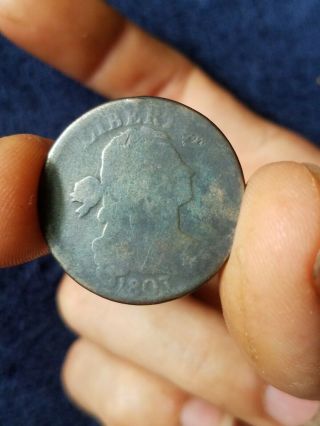 1803 Draped Bust Large Cent Coin Rare Date