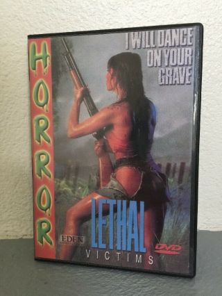I Will Dance On Your Grave - Lethal Victims Rare Dvd Female Revenge Oop