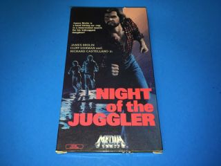 Night Of The Juggler (vhs,  1985) Rare Oop Media Cult James Brolin Not On Dvd