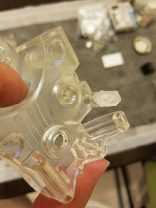 Usedtamiya Tl01 Transparent Clear Chassis Parts Rare 2000 Limited Event Release