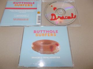 Butthole Surfers - Dracula From Houston - Rare Oz 2 Trk Cd - Unplayed