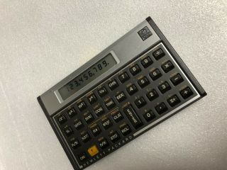 Hp 10c Scientific Calculator Hewlett Packard Passed Self Test Rare Usa
