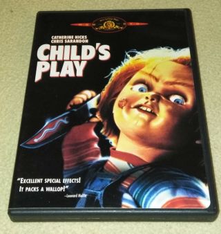 Childs Play Dvd Rare Oop Art Cover Horror Halloween
