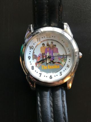 The Beatles Fossil Watch Yellow Submarine Numbered Ltd Edition Of 3000.  Rare 2