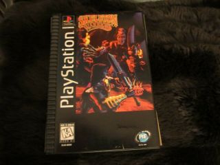 Skeleton Warriors (sony Playstation 1,  1996) Ps1 Long Box - Rare Ps1