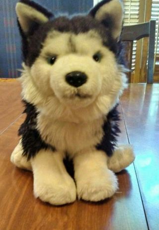 Webkinz Signature Siberian Husky - Stuffed Animal - Rare Retired - No Code