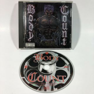 Body Count Cop Killer Ice - T Cd 1992 Banned Cop Killer Version Rare Us 1st Print