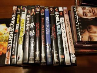 Takashi miike fan starter pack 35 dvds Many very rare,  Book,  more 8