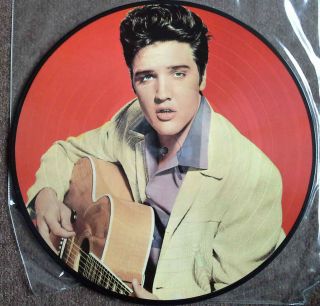 Elvis Presley Hound Dog Rare Picture Disc Vinyl LP,  Denmark 1984 2