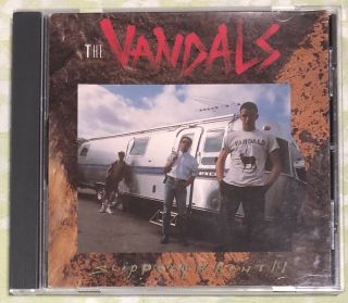 Cd Slippery When Ill By The Vandals Disc In Very Rare