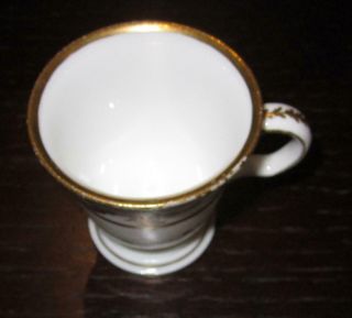 Rare Vieux Old Paris French Porcelain Ice Cup - Tasse a Glace 2