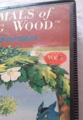 Animals Of Farthing Wood: Volume 5,  Friends & Enemies.  VHS Video Tape BBC Rare 2