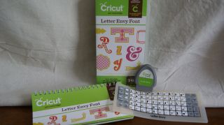 Cricut Cartridge - Letter Envy Font - Gently - Complete Rare
